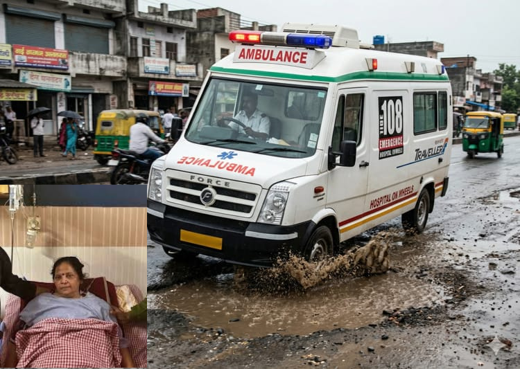 Яма на дороге вернула в сознание женщину, находившуюся в состоянии комы