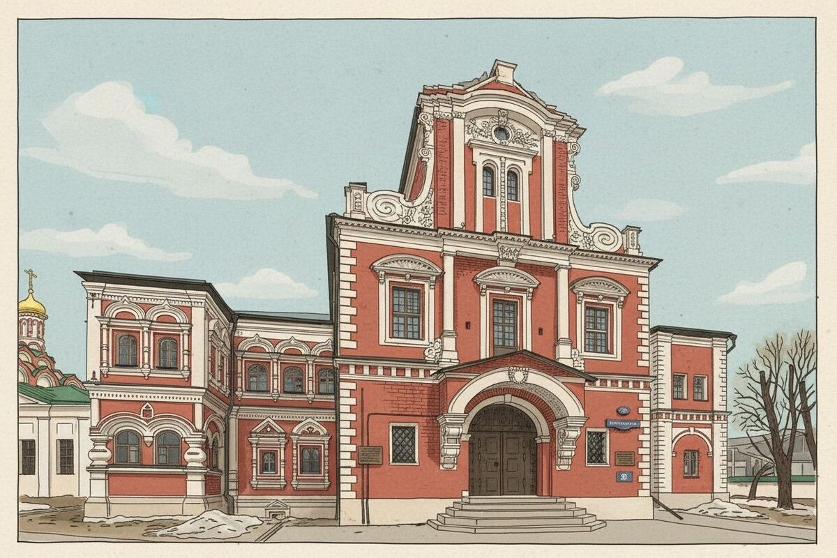 Палаты Кириллова в Москве. Фото: «МДРегион»/Сгенерировано с помощью нейросети