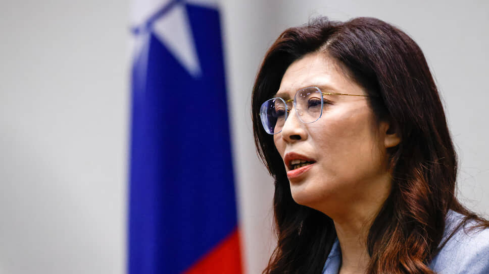 Лидер Гоминьдана Чжэн Ливэнь.📷Фото: Ann Wang / Reuters