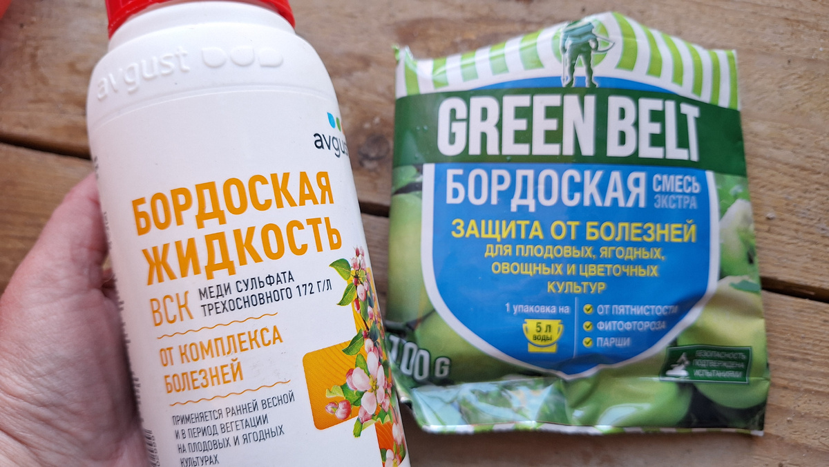 Фото автора. Два препарата на ваш выбор