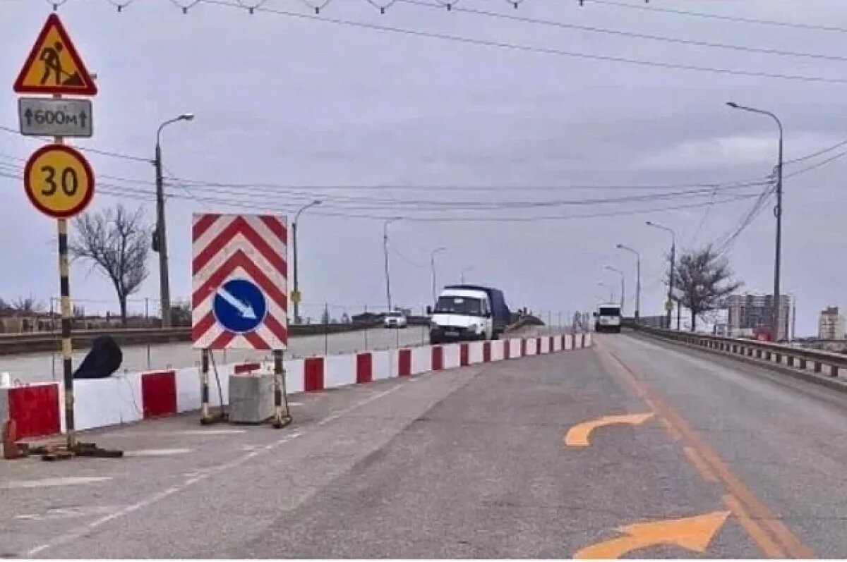    В Волгограде закроют для ремонта участок Сарептского моста
