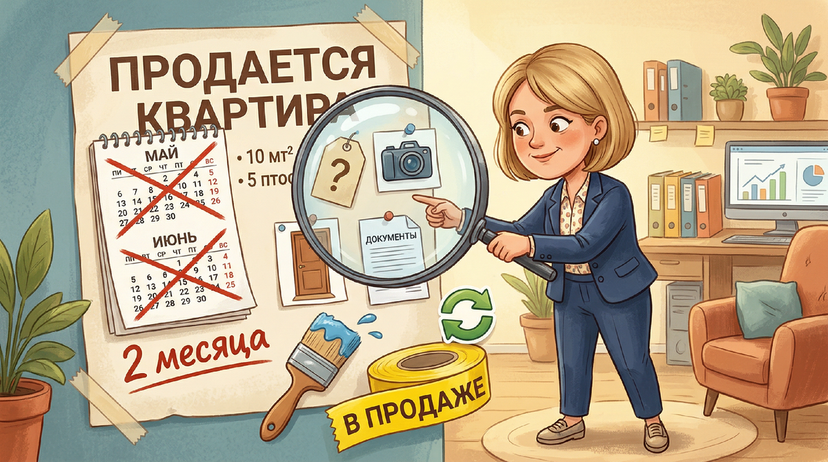 Квартира не продается? Меняем стратегию.