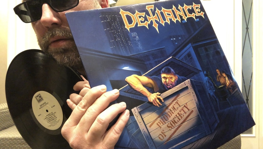 Дебют подрубрики 💿 разВИНИЛивание 📀 - археоВИНИЛогические раскопки - тут мы распечатали оригинальный винил 1989 года от DEFIANCE!