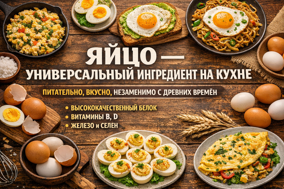 Одно яйцо, тысяча рецептов: традиции, блюда и культурные диковинки