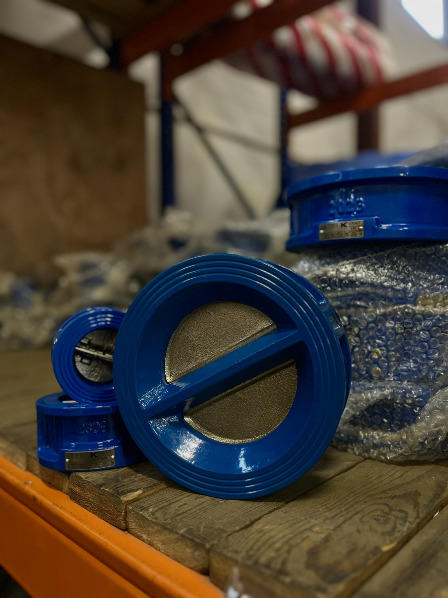 Рисунок 1 — Двустворчатые обратные клапана КВАНТ