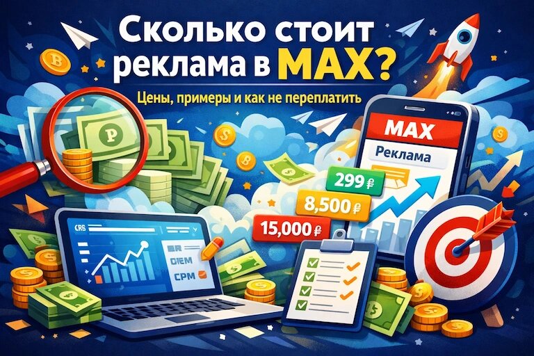 Сколько стоит реклама в Макс