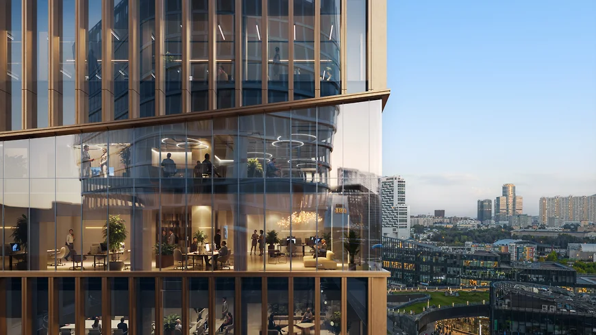 Премиальный офисный квартал STONE Ходынка 1