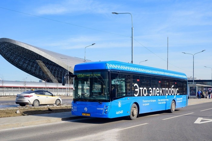 Электробусы новой поставки вышли на маршрут С936
