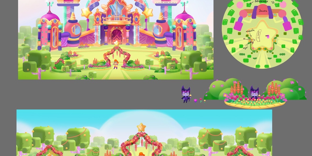 Представьте, если бы персонажи «Сказочного патруля» оказались в «Семи королевствах» — кто бы захотел поселиться в замке Феи Звёздочки