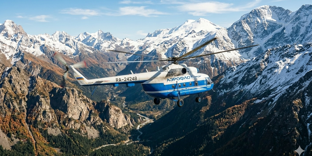 Особенности горной работы Ми-8