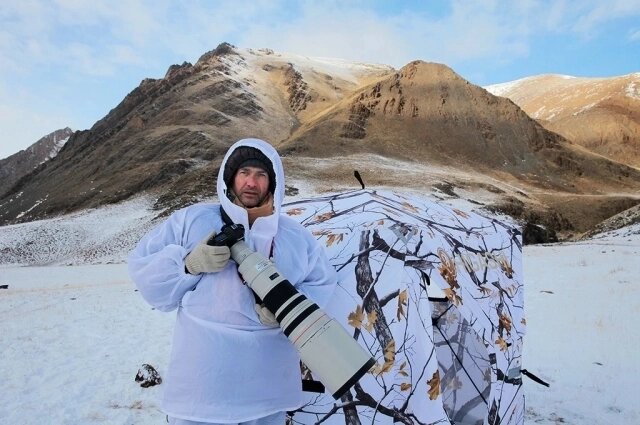    Мастер готов к суровым экспедициям ради редких по красоте кадров. Фото: Из личного архивa/ Михаил Вершинин