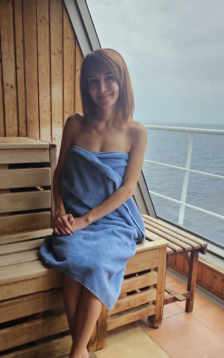 Сауна с видом на море 