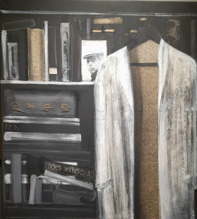 Маша Шалито «Je suis je comme je suis» Жак Превер
холст, коллаж, вышивка, акрил
2024 год