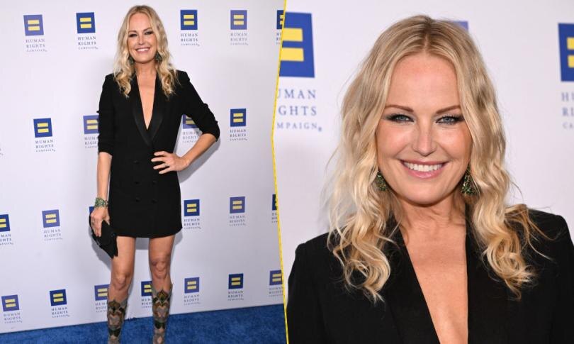    Источник: Социальные сети | Малин Акерман выбрала сапоги вместо классики — и образ сразу зазвучал по-новому