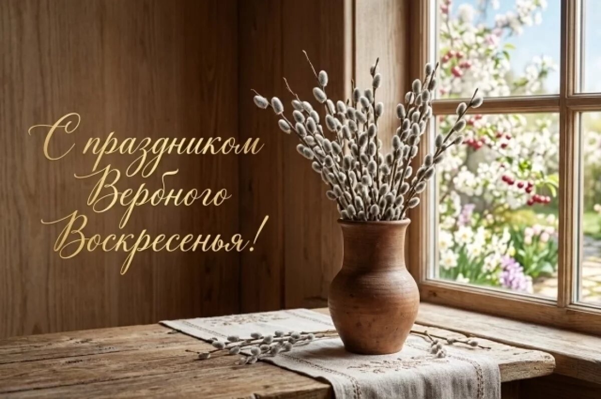    Вербное воскресенье 2026.