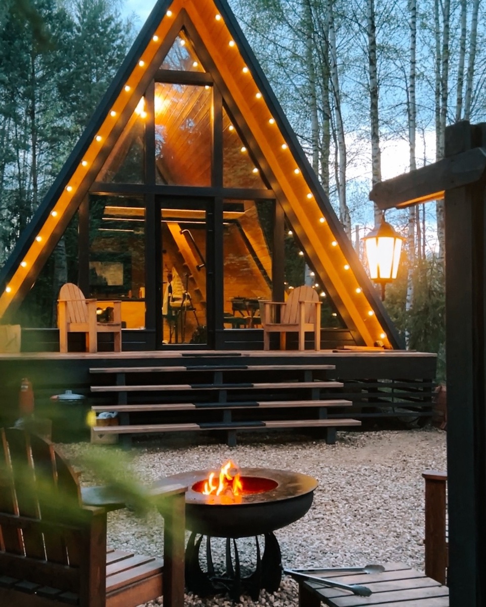 Дома на ферме "Под кронами" в Подмосковье