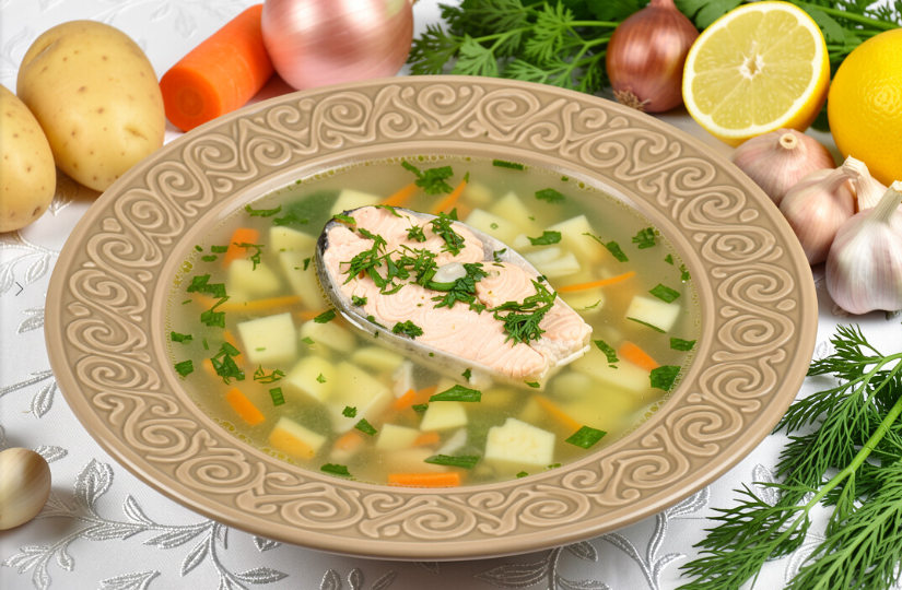 Уха из форели: Рецепт приготовления в домашних условиях