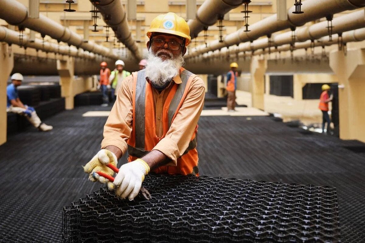     АЭС «Руппур», монтаж оборудования