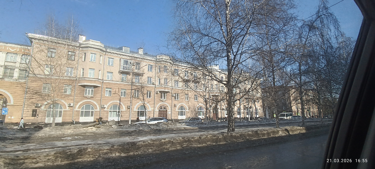 Где-то на просторах моего города. Фотография автора, март 2026 года. 