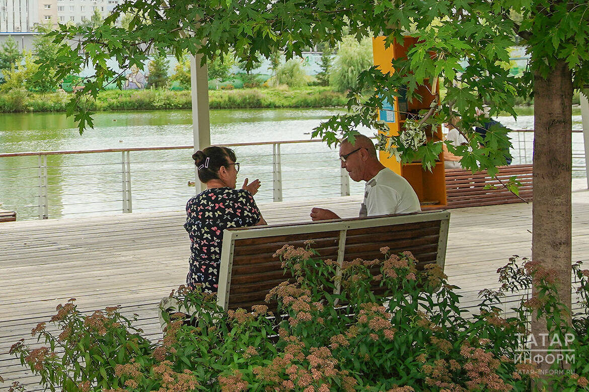 Власти Казани уделяют большое внимание озеленению и благоустройству городаФото: © Владимир Васильев / «Татар-информ»