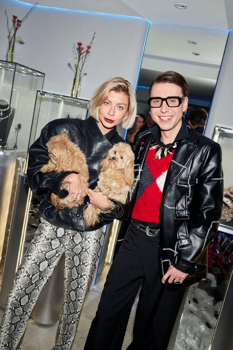    Лина Дембикова и Георгий Рушев