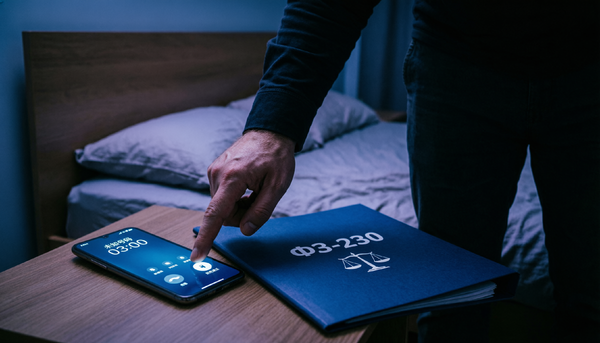 ФЗ-230: оружие должника против ночных звонков коллекторов