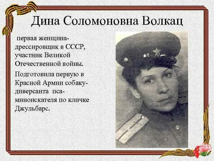 Дина Волкац. Изображение с сайта МОУ Кадетская СОШ Ростовского района Ярославской области