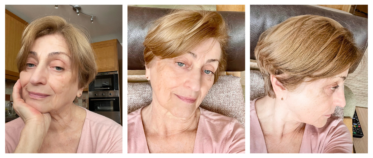 Стрижка с разных сторон. Пока без небрежности