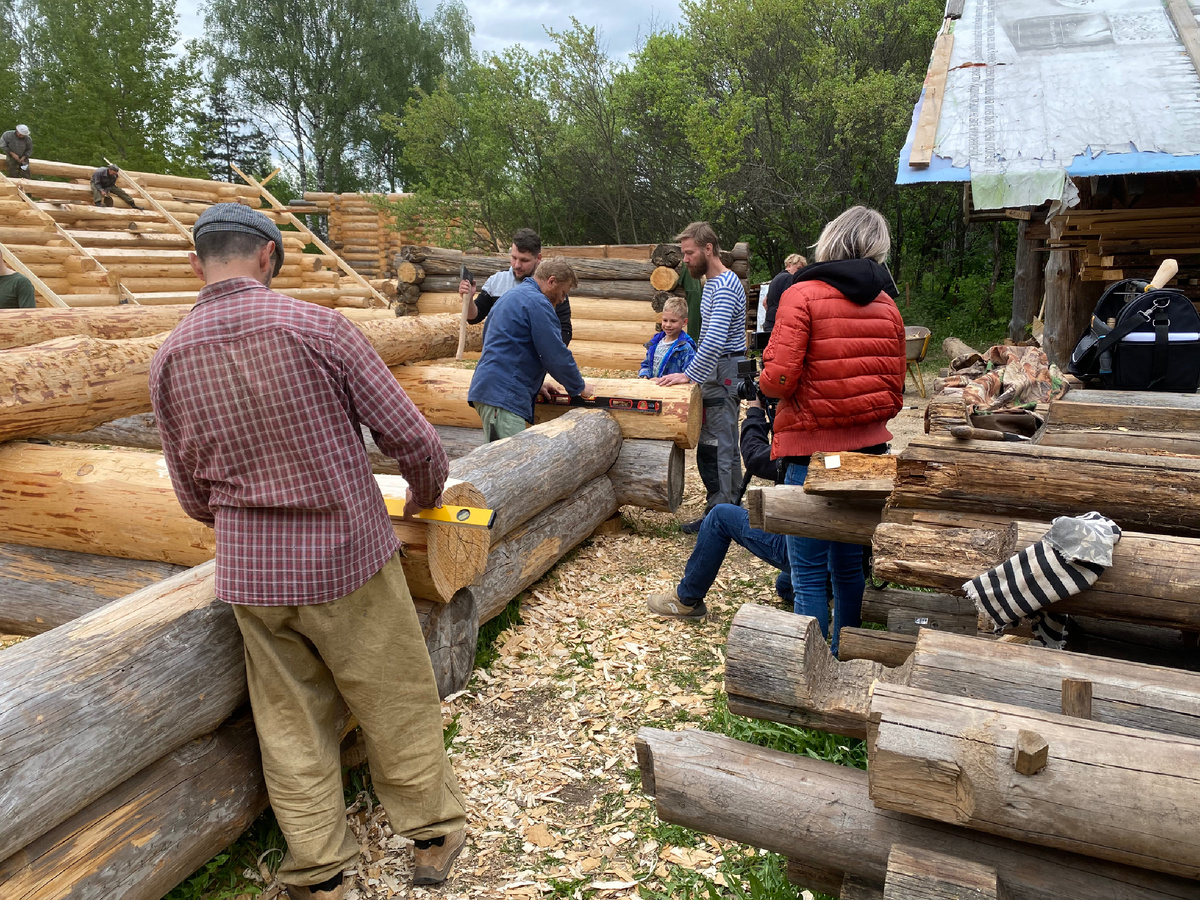 Съемки фильма «Стены Русского Севера» в Воздвиженском
