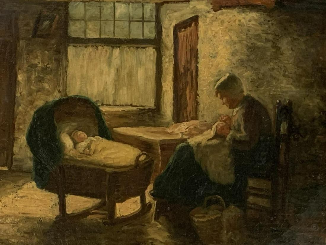     Бернард Бломмерс. Мать и дитя. XIX век