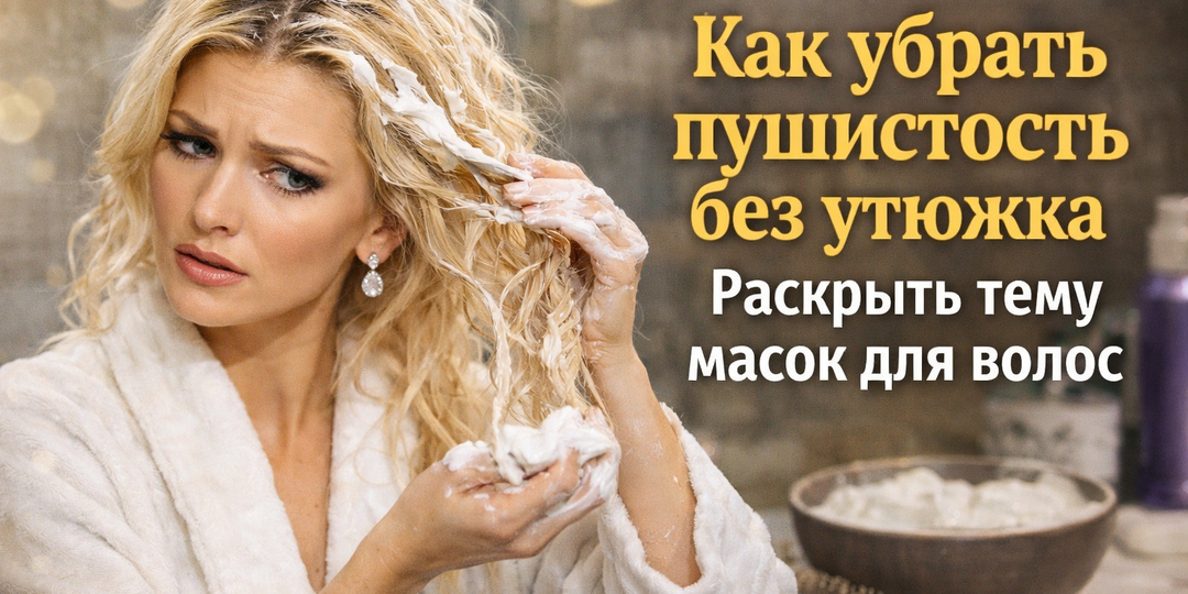 Как убрать пушистость без утюжка: секреты гладких волос