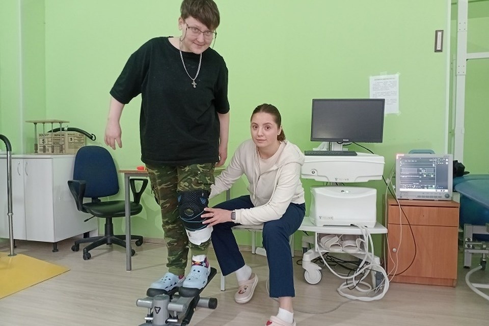   Свердловчанке помогают восстанавливаться уральские медики. Фото: Минздрав Свердловской области