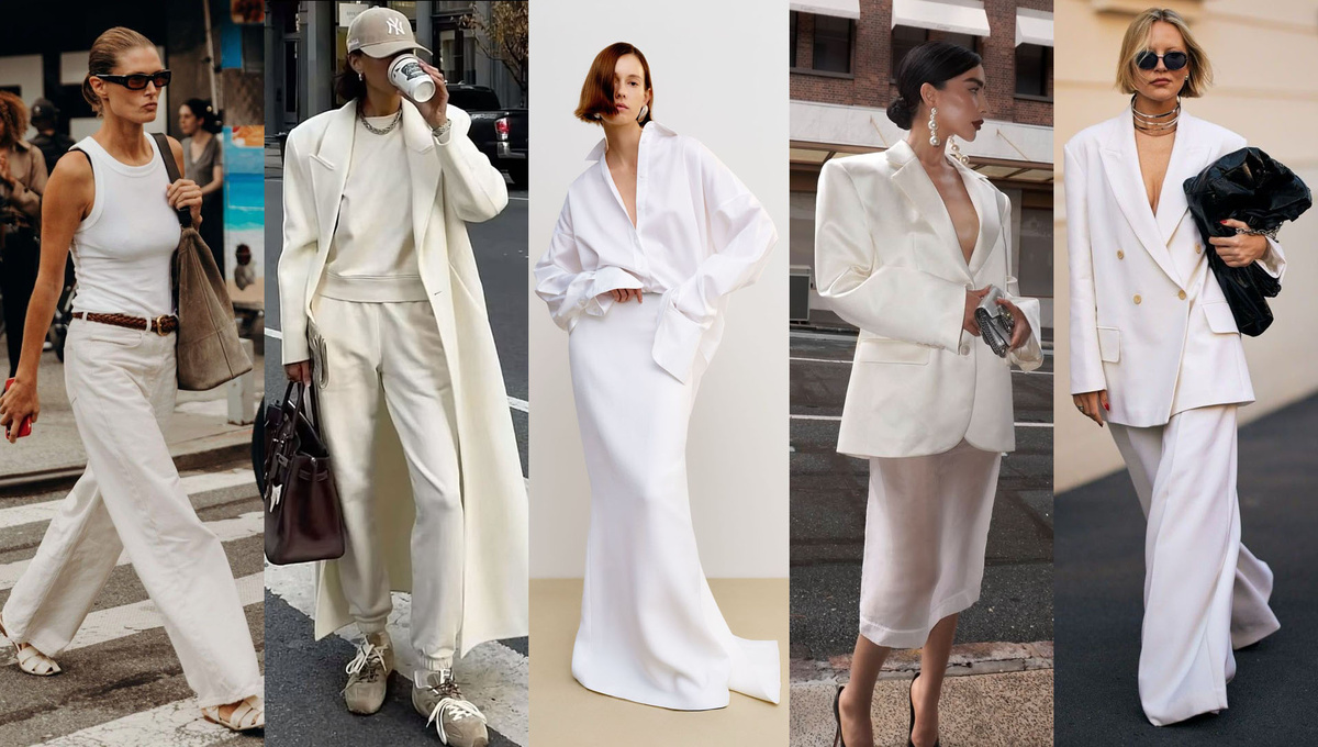 тренд сезона - белый цвет