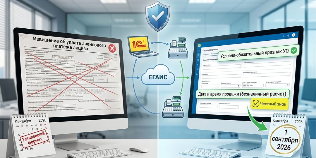 ЕГАИС с 1 сентября 2026: что меняется в заявках и как не пропустить новые поля
