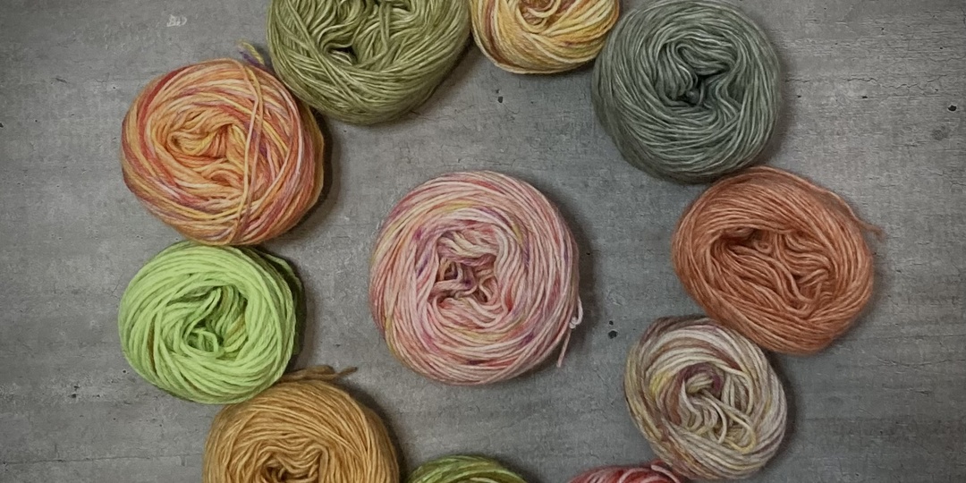 Носки для себя любимой из остатков пряжи!