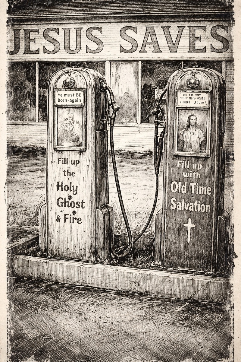 Диверсификация АЗС в мире наживы и чистогана: там, где в начале 1970-х торговали газолином, в их конце обустроили молельный дом