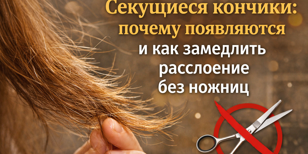 Секущиеся кончики: почему появляются и как замедлить