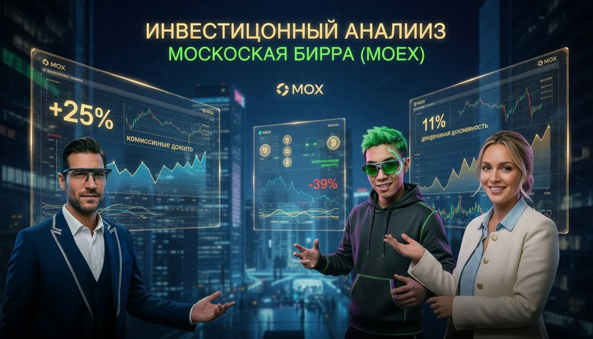 Московская биржа: комиссионный бум при угасании процентных доходов