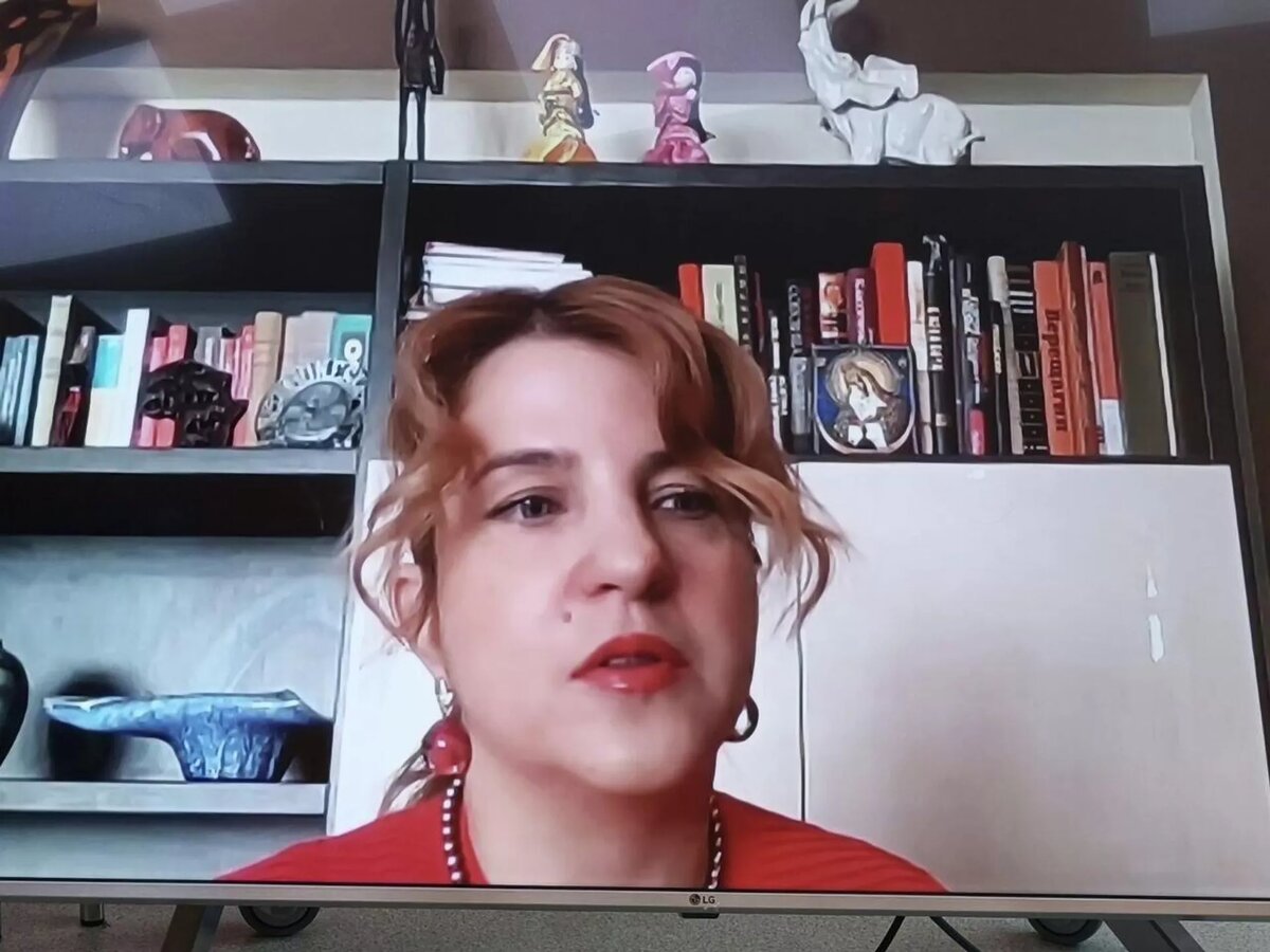 Старший научный сотрудник ИМЭМО РАН Анна Великая / © Sputnik / Санат Имангалиев