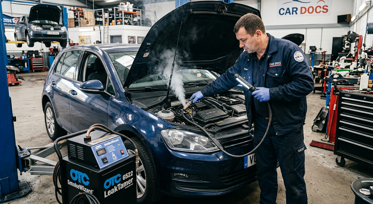 Подсос воздуха в машине