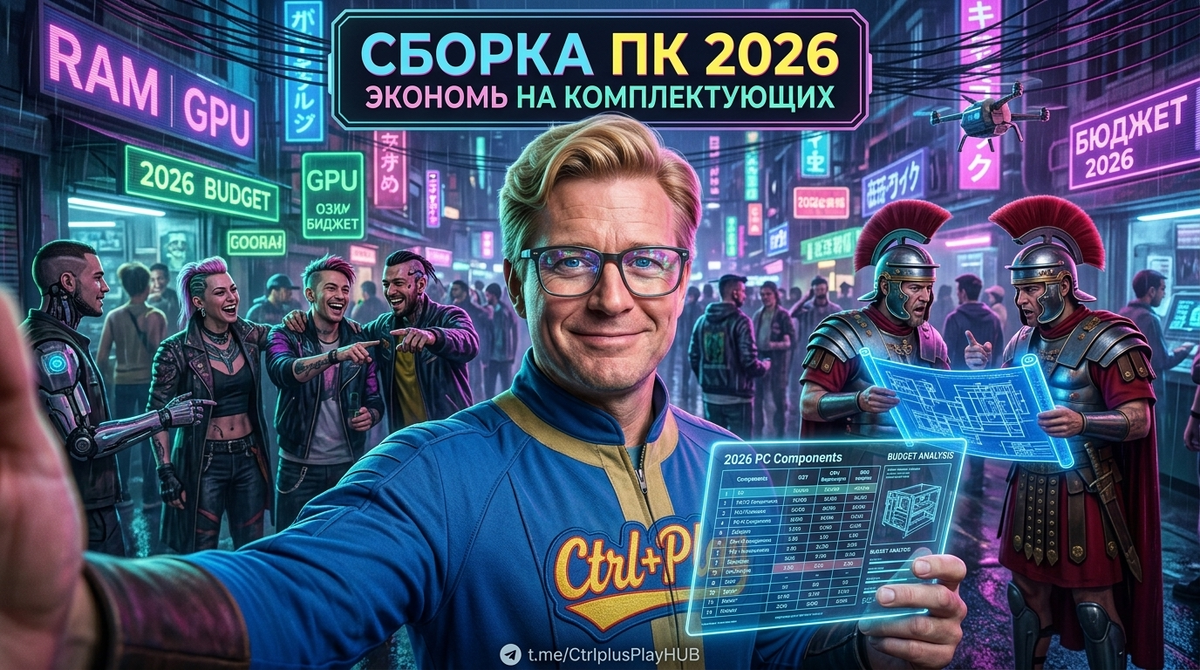 Комплектующие для игрового ПК: сравнение для бюджета в 2026