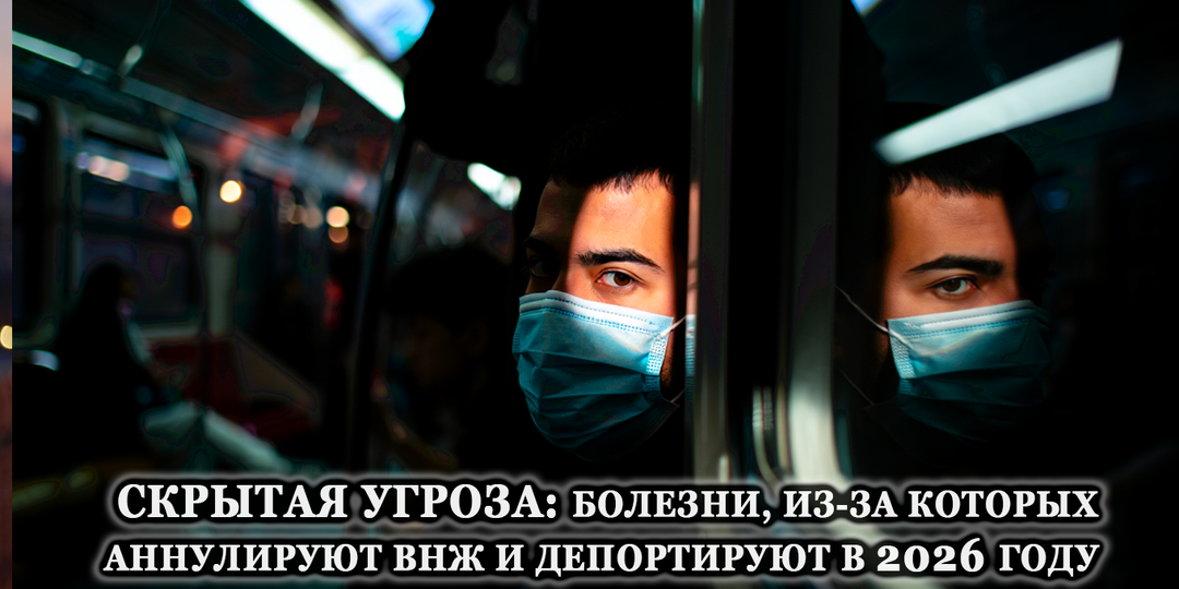 Скрытая угроза: болезни, из-за которых аннулируют ВНЖ и депортируют в 2026 году