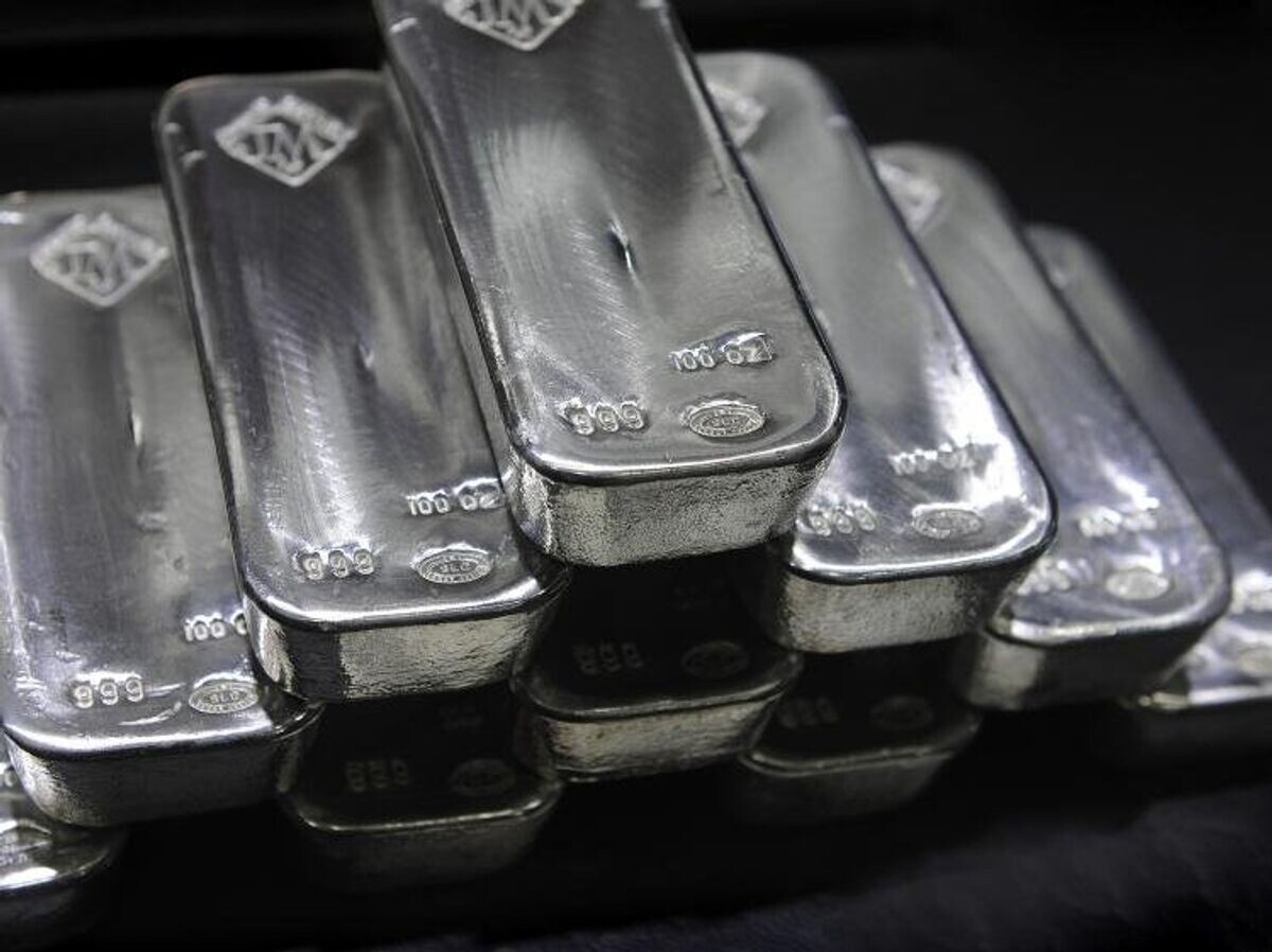    серебро, слитки сплава Доре© интернет