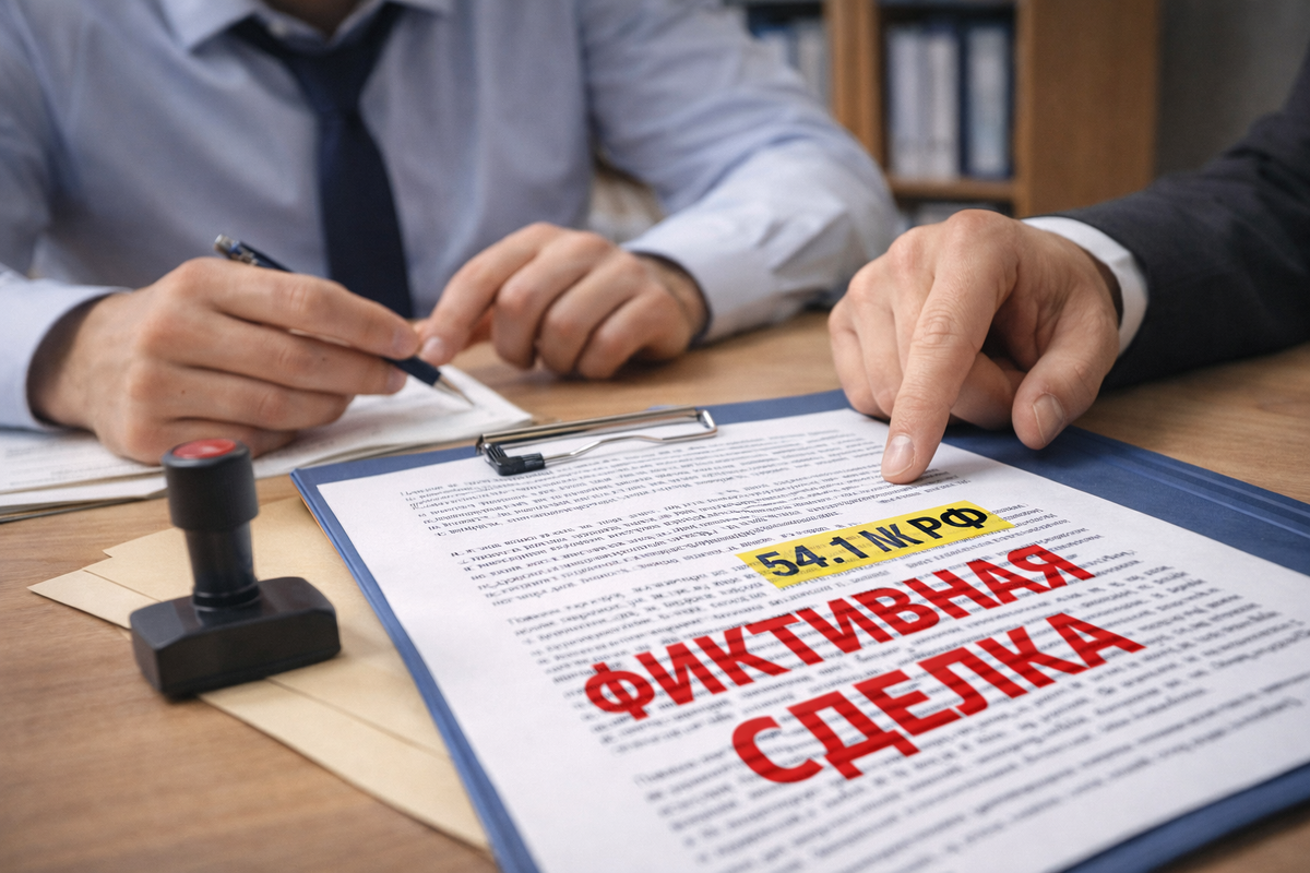 Статья 54.1 НК РФ: когда налоговая считает сделку фиктивной и как бизнес обычно проигрывает спор