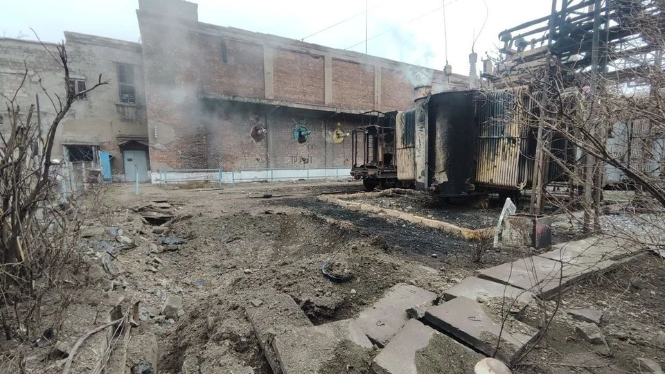    Республика была подвергнута массированной атаке вражеских БПЛА. Фото: MAX-канал Леонида Пасечника