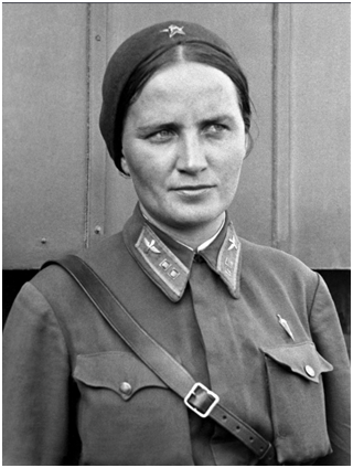 Марина Раскова, 1938 год.