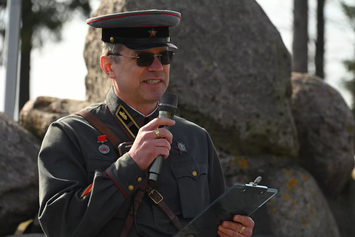 Директор ИКК "Линия Сталина" Александр Метла
© Sputnik / Виктор Толочко