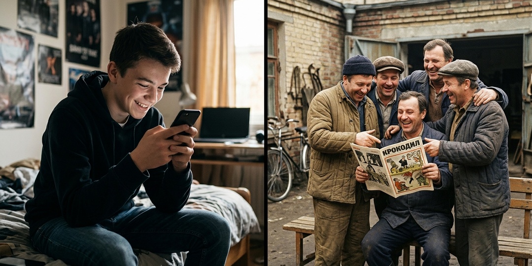 Дед, а как вы мемы смотрели?: очередная попытка объяснить внуку, как мы жили без интернета