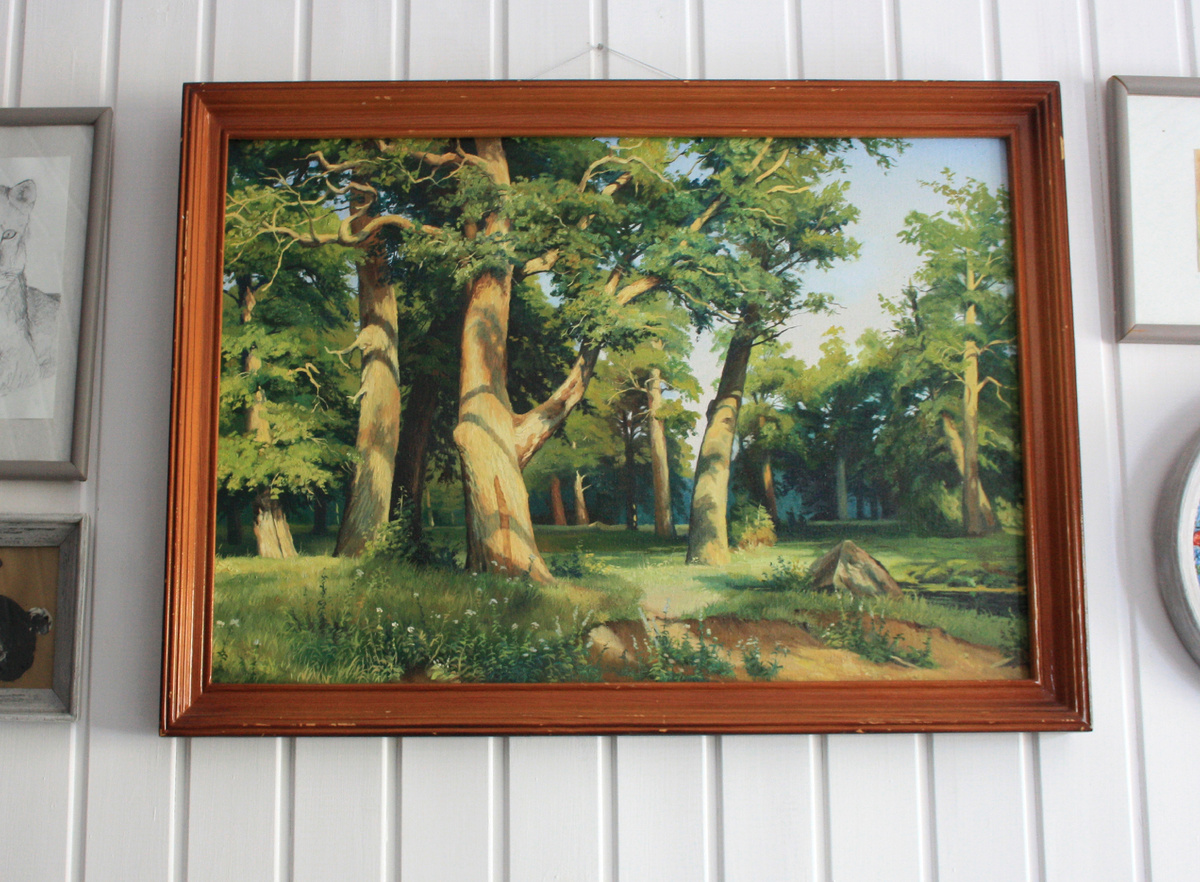 Дубовая роща в новом доме