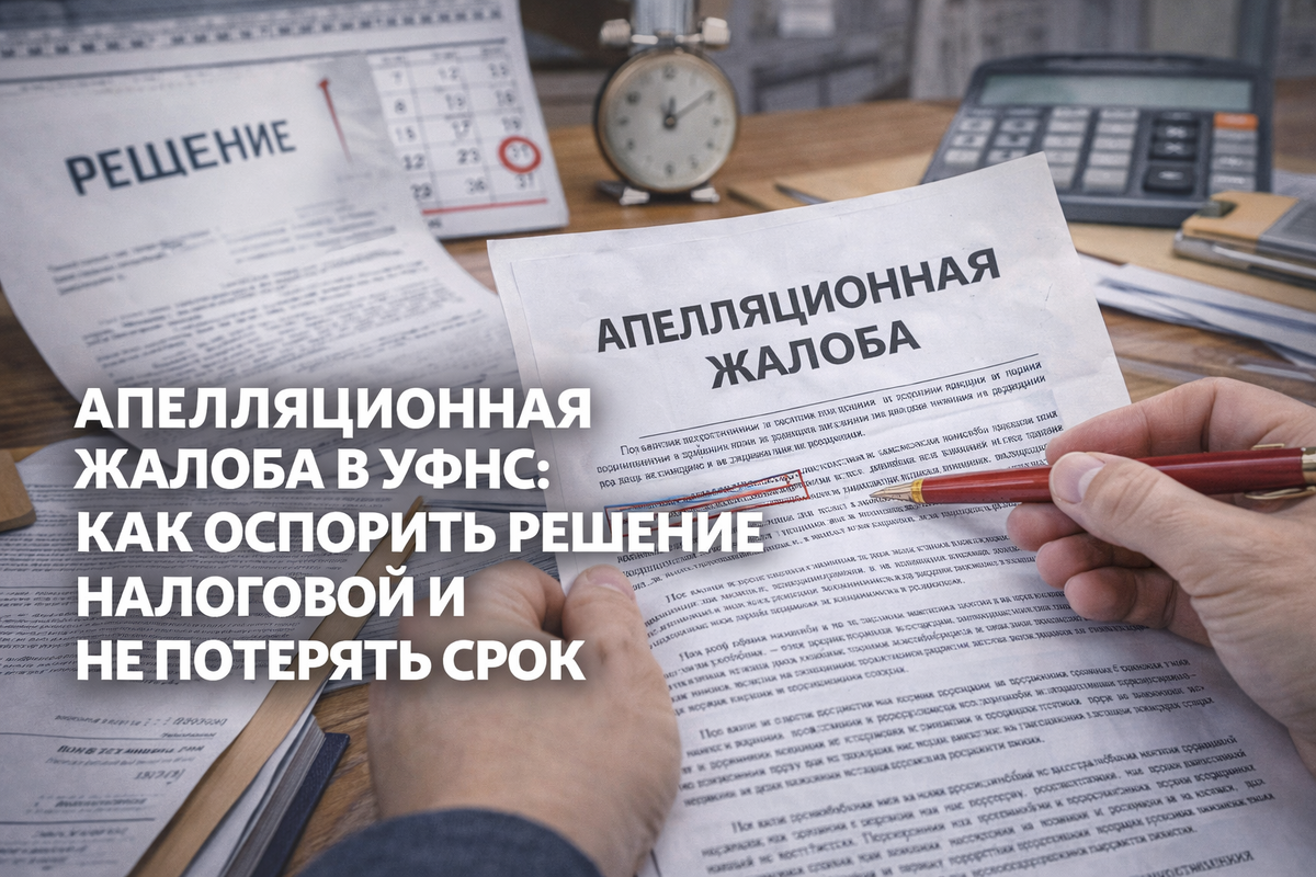 Апелляционная жалоба в УФНС: как оспорить решение налоговой и не потерять срок